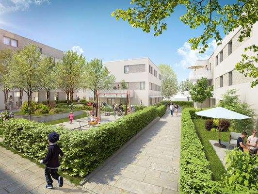 Quartier am Jagdschloss_Innenhof