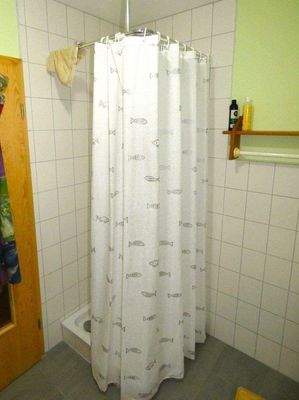 Duschbad im Kellergeschoss