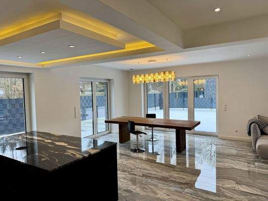 Ausblick zum hinteren Garten