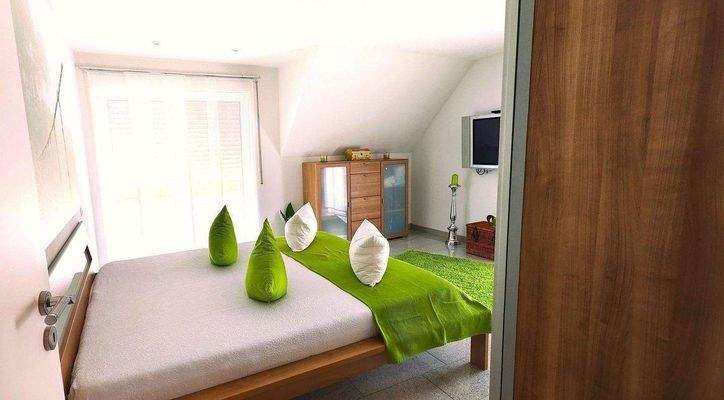 Schlafzimmer-Anblick