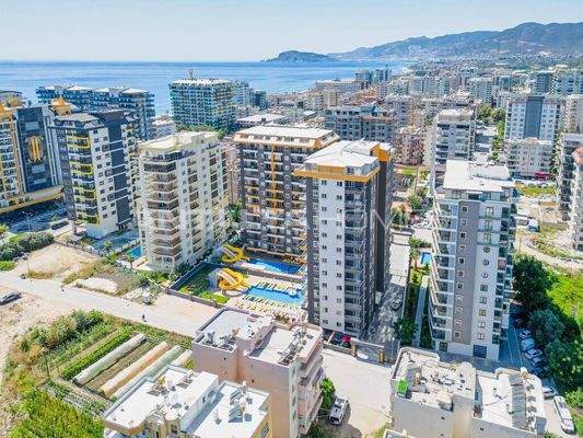 Central Flats 300 mt to the Sea in Mahmutlar Alanya
