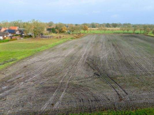 Blick auf die Grundstücke