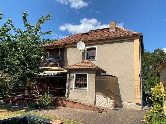 Gartenseite Blick nördlich