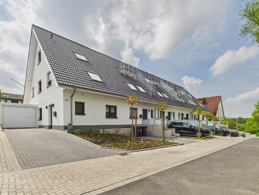 Reihenhäuser des Bauprojekts Martinstraße