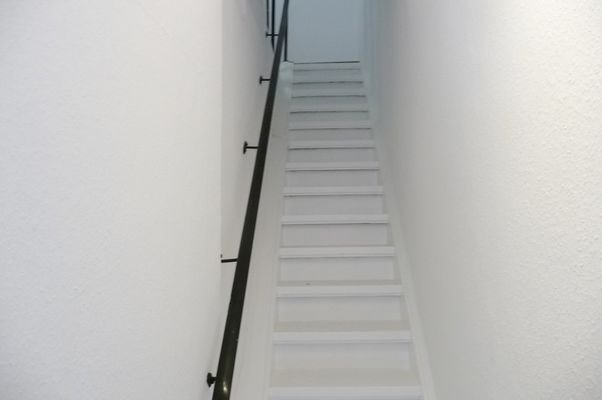 Treppe zur Wohnung