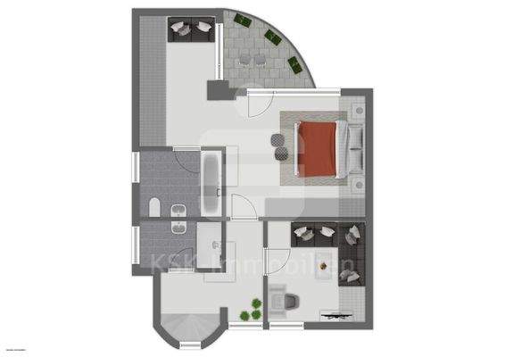 Grundriss Obergeschoss