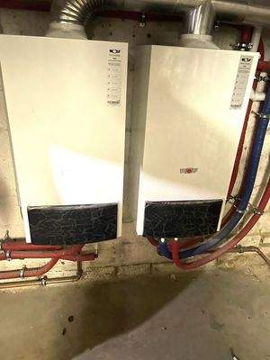 Heizungen neu der Erdgeschosswohnungen