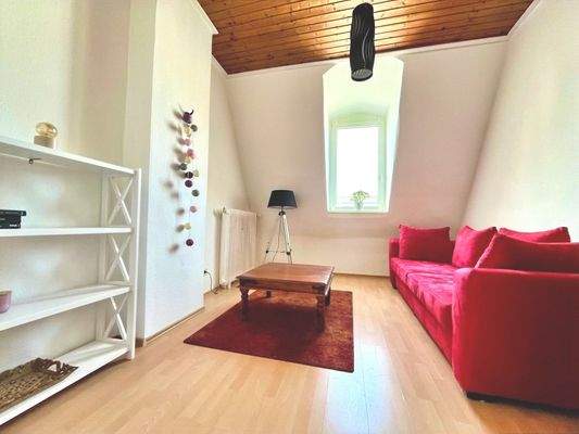 Ruhezone mit kleiner Gaube