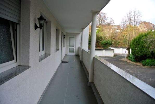 Der gepflegte Laubengang