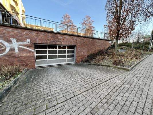 Zufahrt Tiefgarage