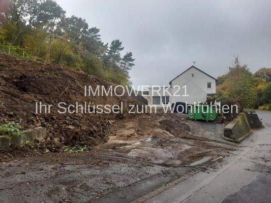 Blick von der Zufahrt