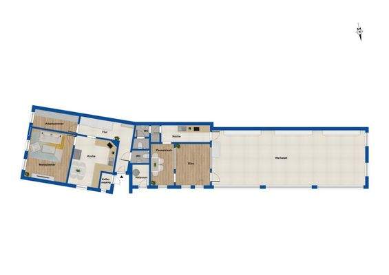 Grundriss Erdgeschoss