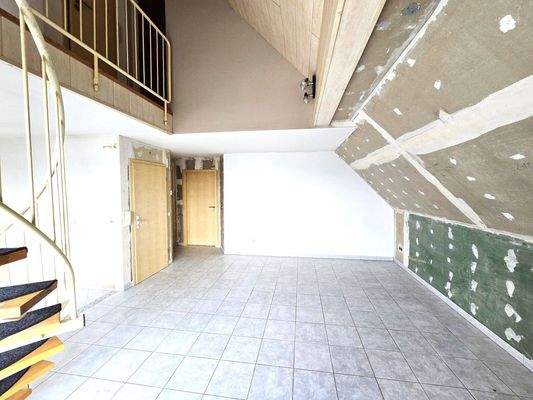 Wohn-/Küchenbereich OG mit Galerie