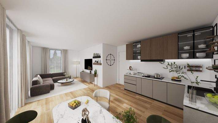 Wohnzimmer Ansicht 2