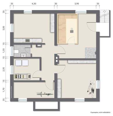 Grundriss / Skizze Kellergeschoss