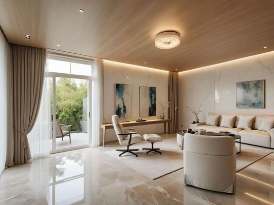 virtuelle Renovierung des Wohnzimmer