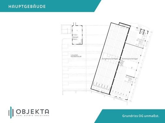 Grundriss Hauptgebäude OG