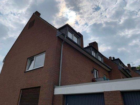 Rückansicht des Hauses