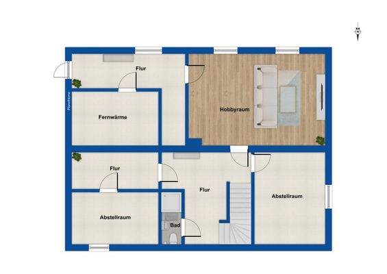 Grundriss Kellergeschoss