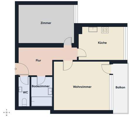 Grundriss ohne Maßstab