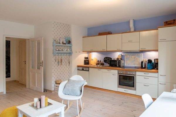 Kleine Wohnung im Obergeschoss