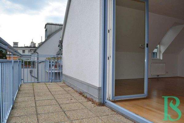 Terrasse/Blick Wohnraum