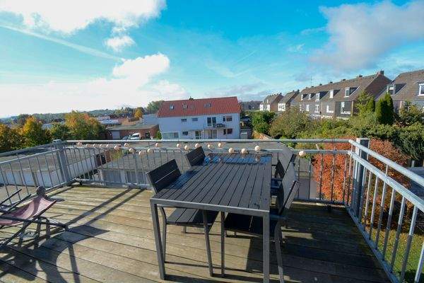 Blick auf den Balkon