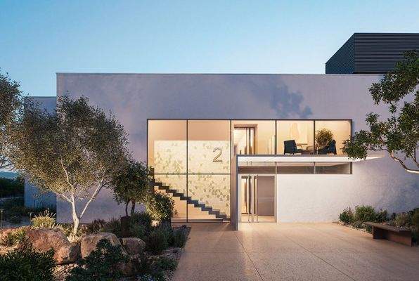 20241113-Residences Aurora - Building 2 - Entrance-