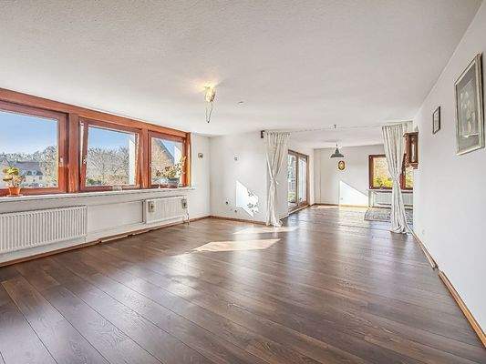 Wohnbereich im Dachgeschoss