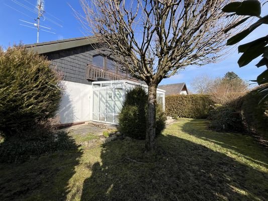 Gartenansicht Süd West