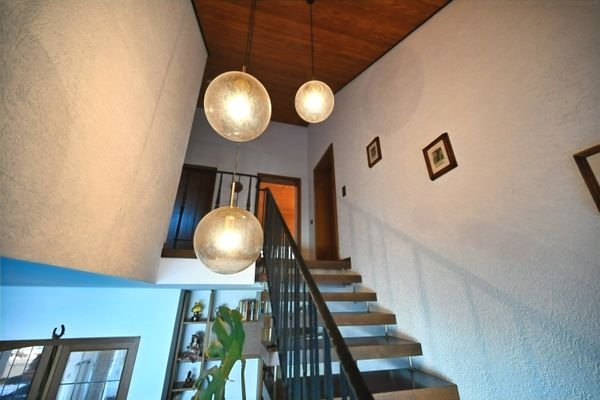 Treppe ins Dachgeschoss
