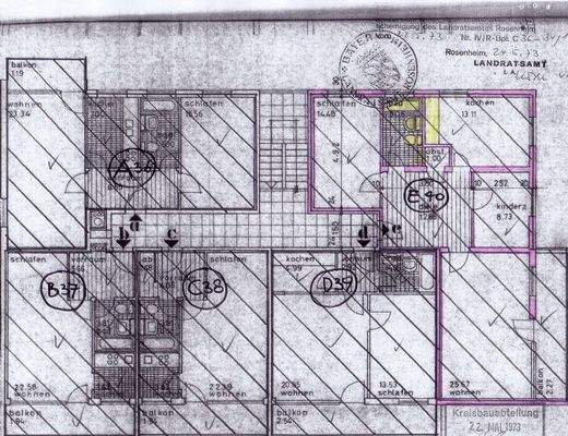 Grundriss 1.OG Nr. E 40