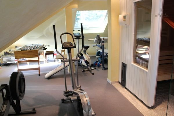 Sauna und Fitness