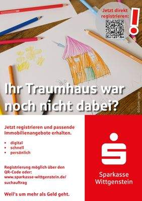 Ihr Traumhaus war noch nicht dabei
