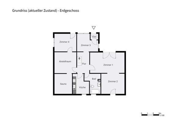 Grundriss - aktueller Zustand EG