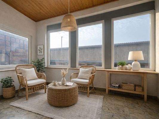 Wintergarten visualisiert