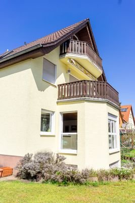 Hausansicht aus dem Garten