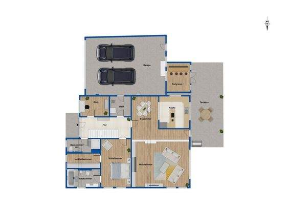 Grundriss Erdgeschoss