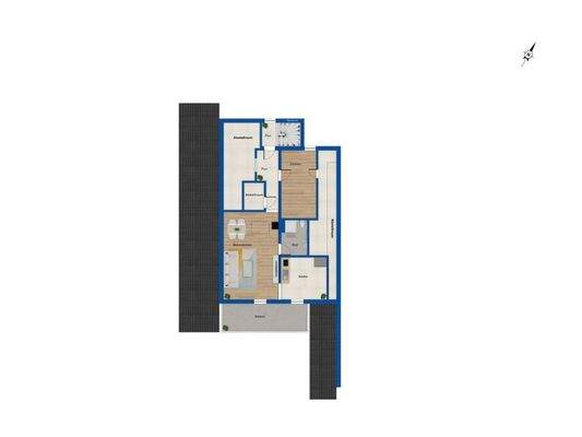 Grundriss Dachgeschoss