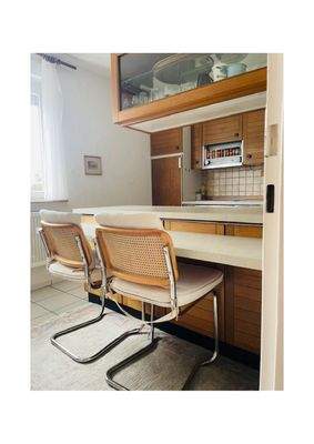 Die Esstheke in der Küche