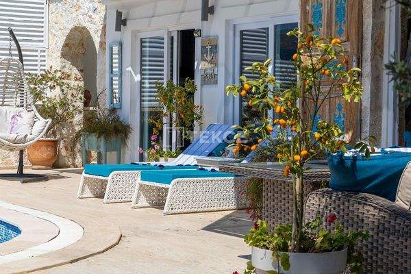 Spacious and Modern Villa with Panoramic Sea View in Kalkan Antalya