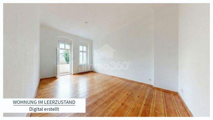 Wohnung im Leerzustand