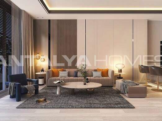 Investment Apartments with Sea and Nature Views in Mersin