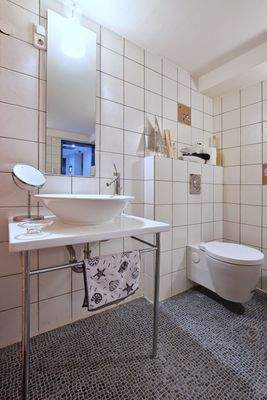 Sanitärbereich Sauna