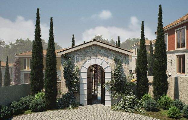 Semi-Detached Villas with Private Gardens in Seferihisar