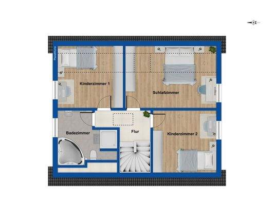 Grundriss - Dachgeschoss