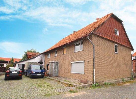 Hausansicht Eingangsbereich