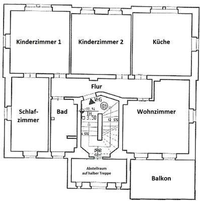 Grundriss unter Vorbehalt!