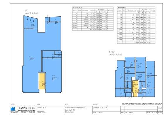 Grundrisse EG-1.OG_Wilhelmshaven-Marktstrasse 48_1