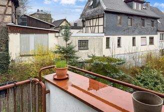 Blick vom Balkon